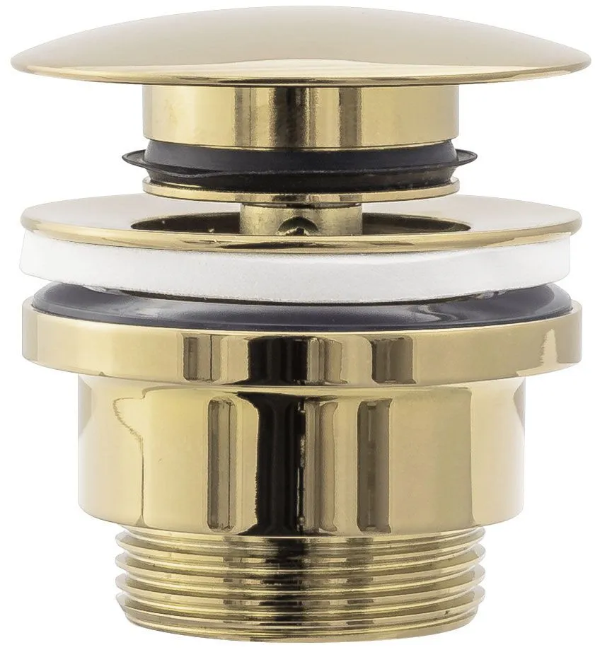 Set lavoar Sofia Marble Black + Baterie Lungo Gold High + Ventil universal Gold [7]