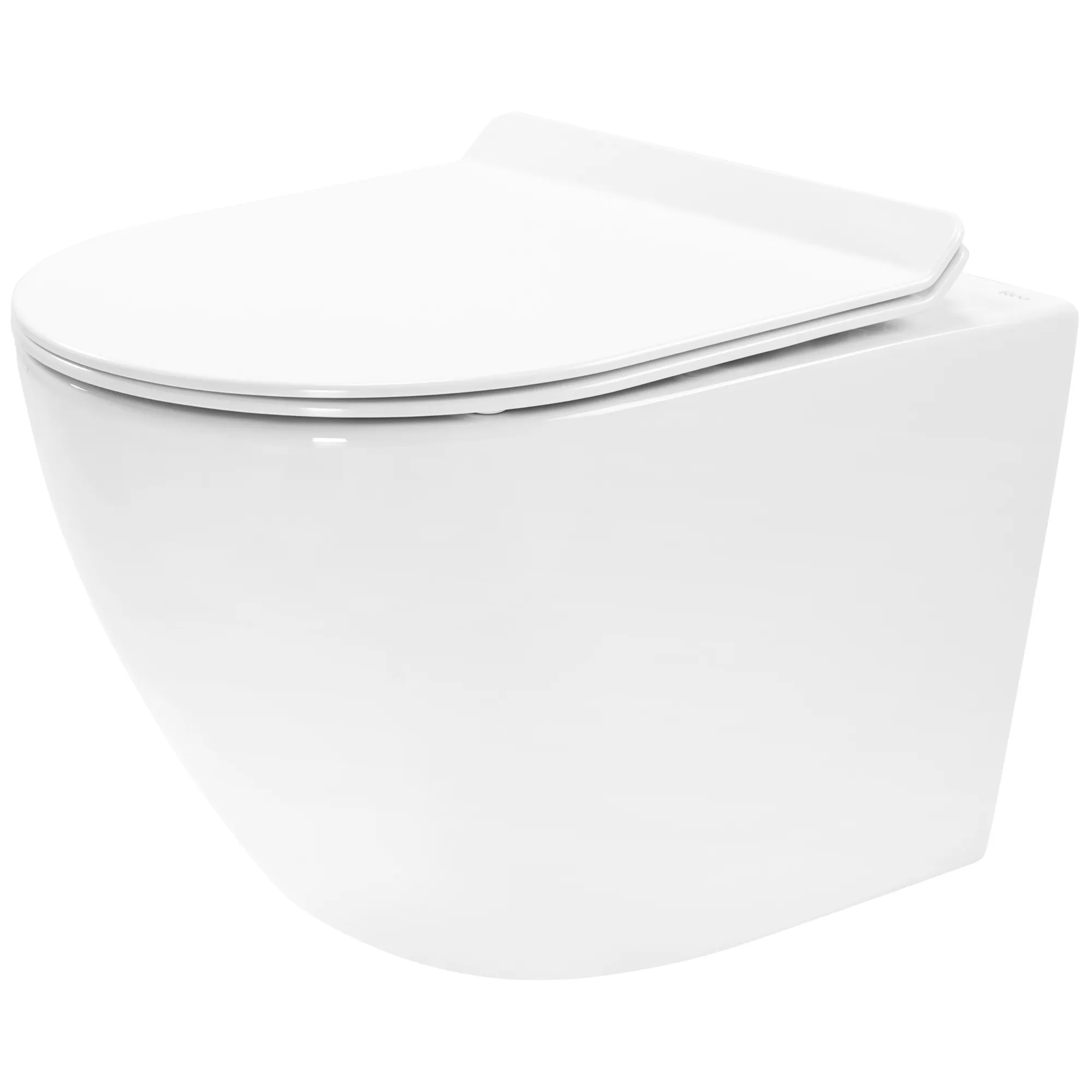 Set vas Wc + Bideu suspendabil culoare alb model Carter Alb - Rea [2]