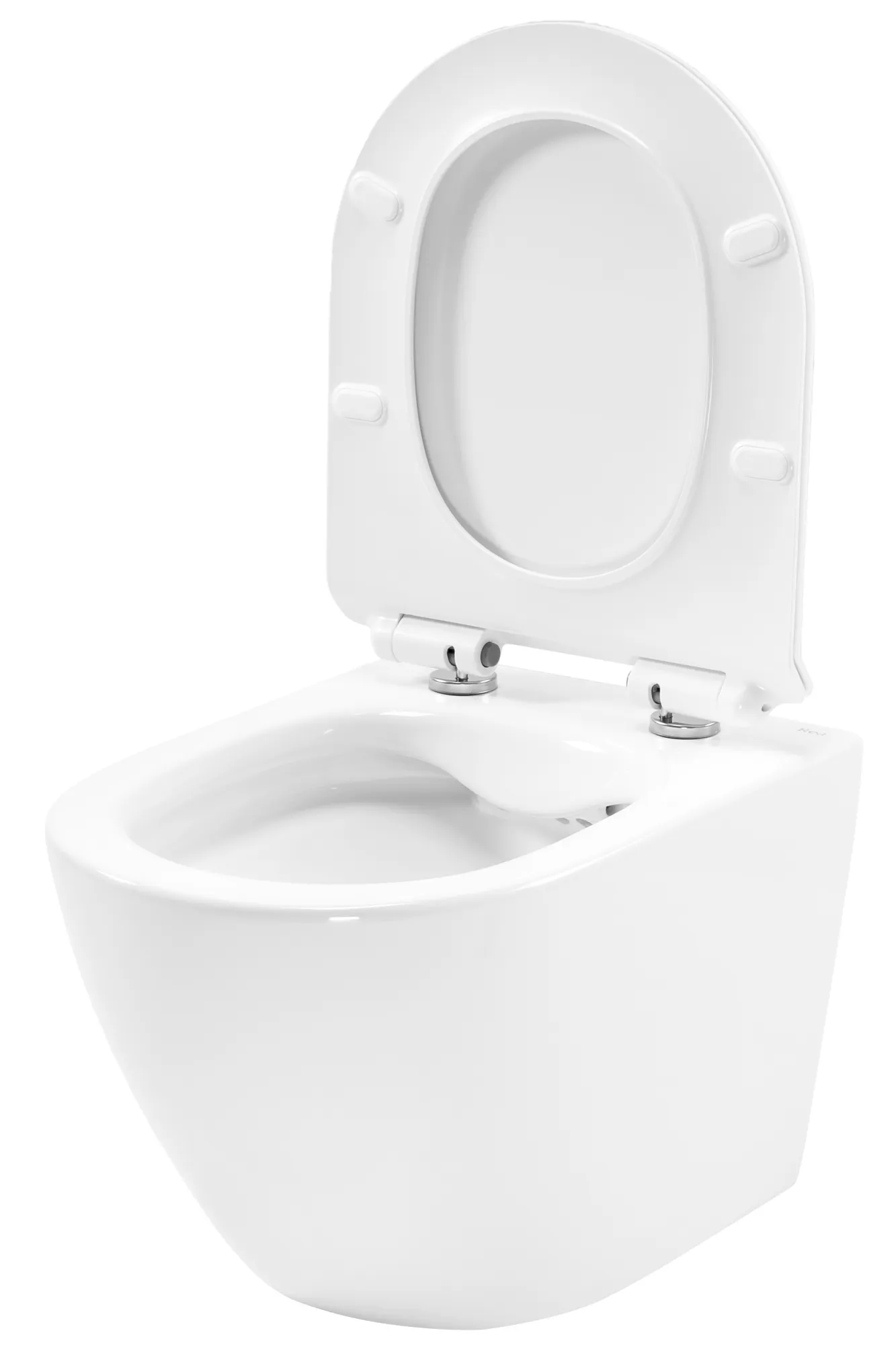 Set vas Wc + Bideu suspendabil culoare alb model Carter Alb - Rea [5]