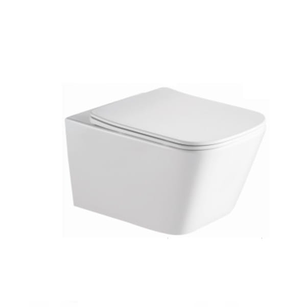 Set vas Wc + Bideu suspendabil culoare alb model Imperia White - Veldman [2]