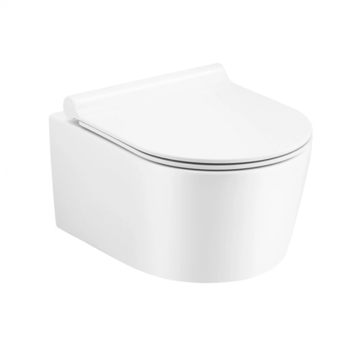 Set vas Wc + Bideu suspendabil culoare alb model Laura White - Veldman [5]