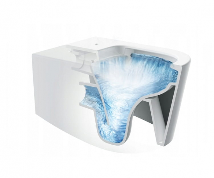 Set vas Wc + Bideu suspendabil culoare alb model Alba White - Veldman [4]