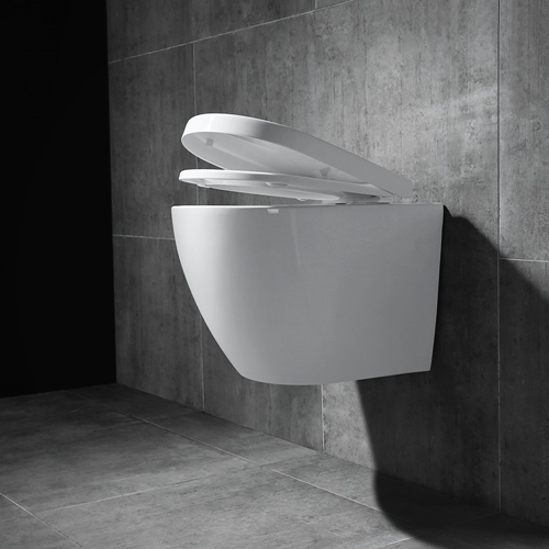 Set vas Wc + Bideu suspendabil culoare alb model Verona White - Veldman [5]