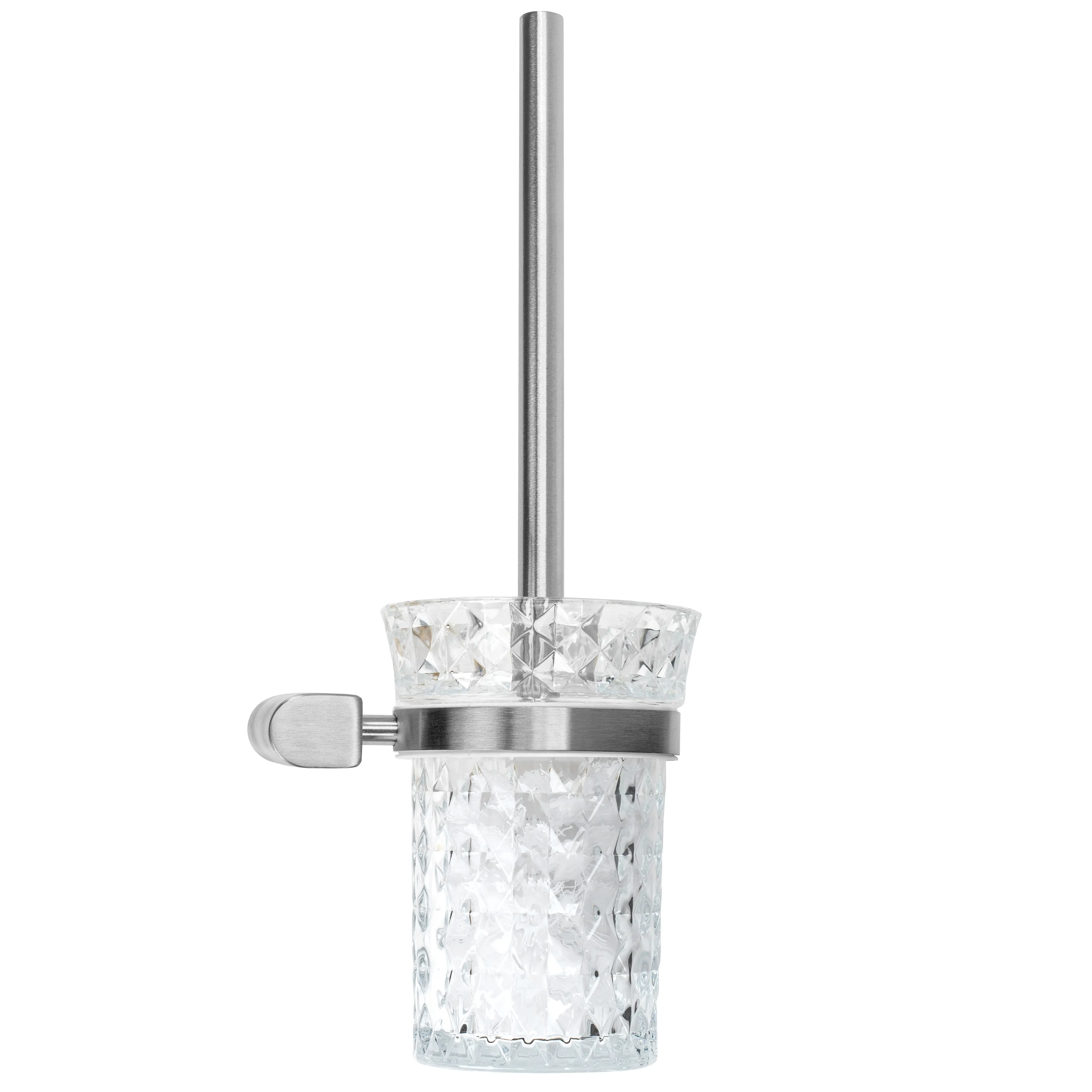 Perie Wc cu suport finisaj crom periat model rotund 322229 [2]