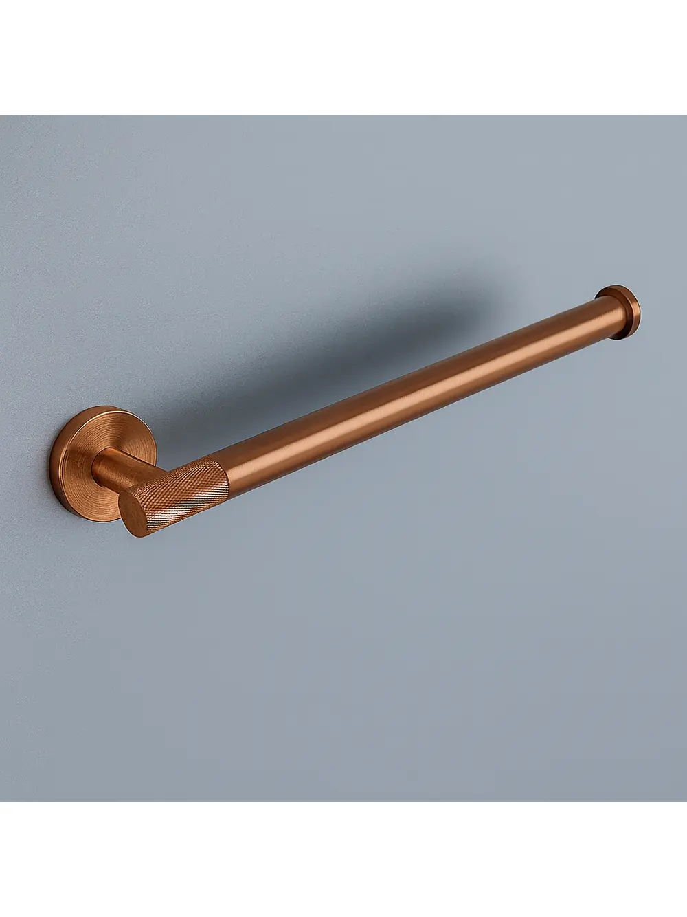 Suport prosop baie finisaj cupru periat model Brush Copper 6610A seria Modern [2]