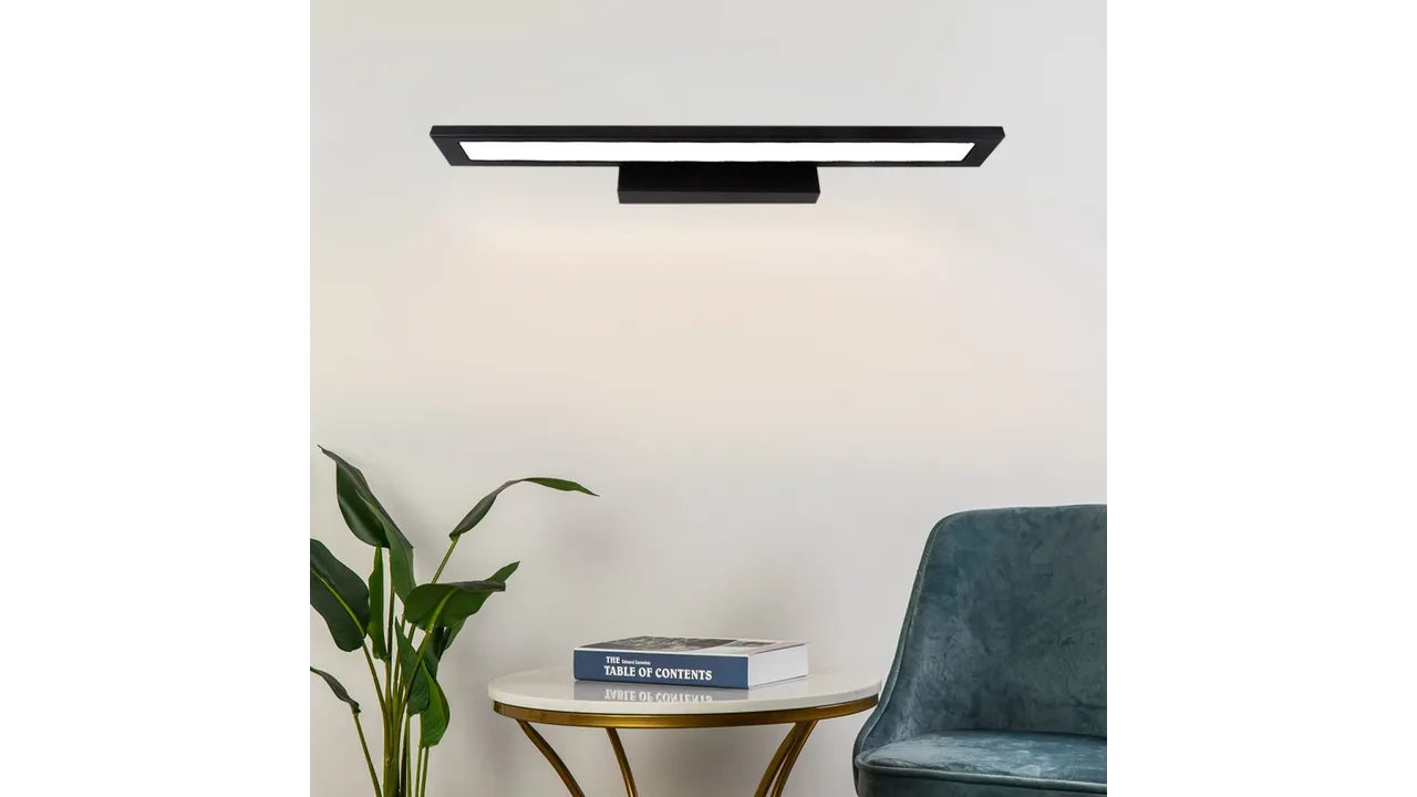 Aplică de baie LED pentru oglindă culoare neagră lungime 60 cm model APP840 [4]