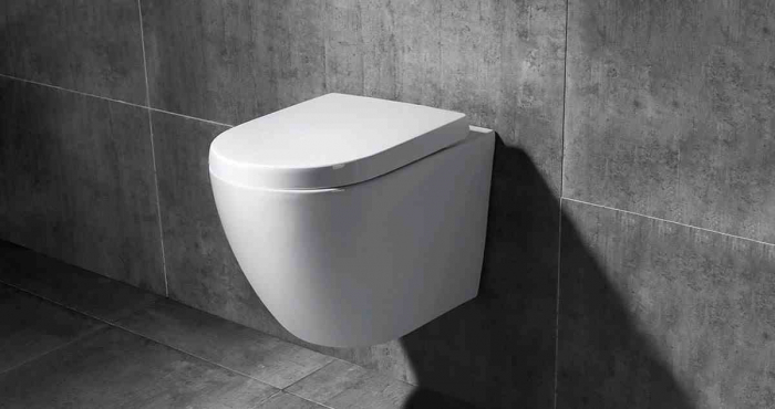 Vas wc suspendabil culoare alb model Carlo Mini Rimless Abs White - Rea [2]