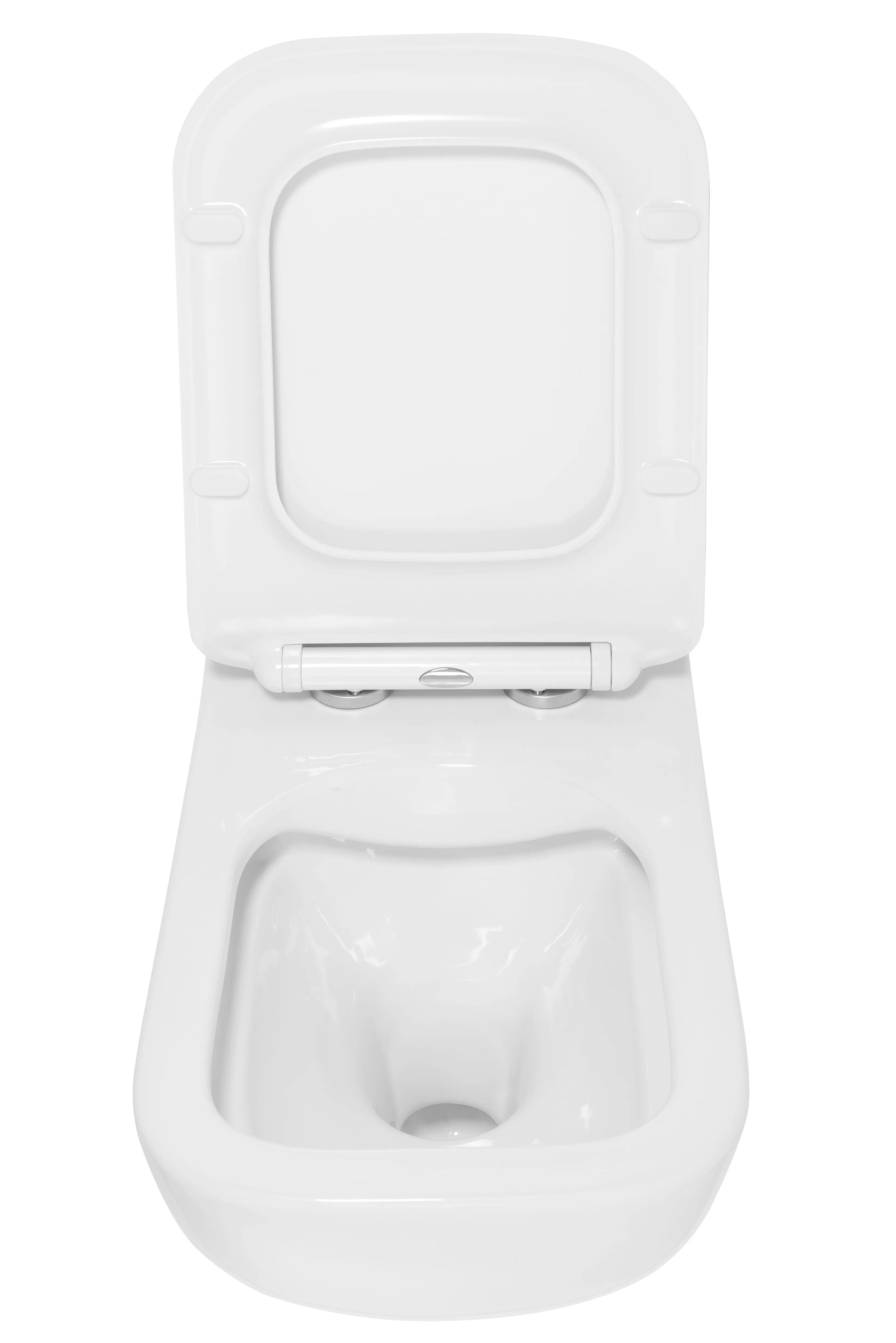 Vas wc suspendabil culoare alb model Ivo Rimless Duroplast Flat White - Rea [5]