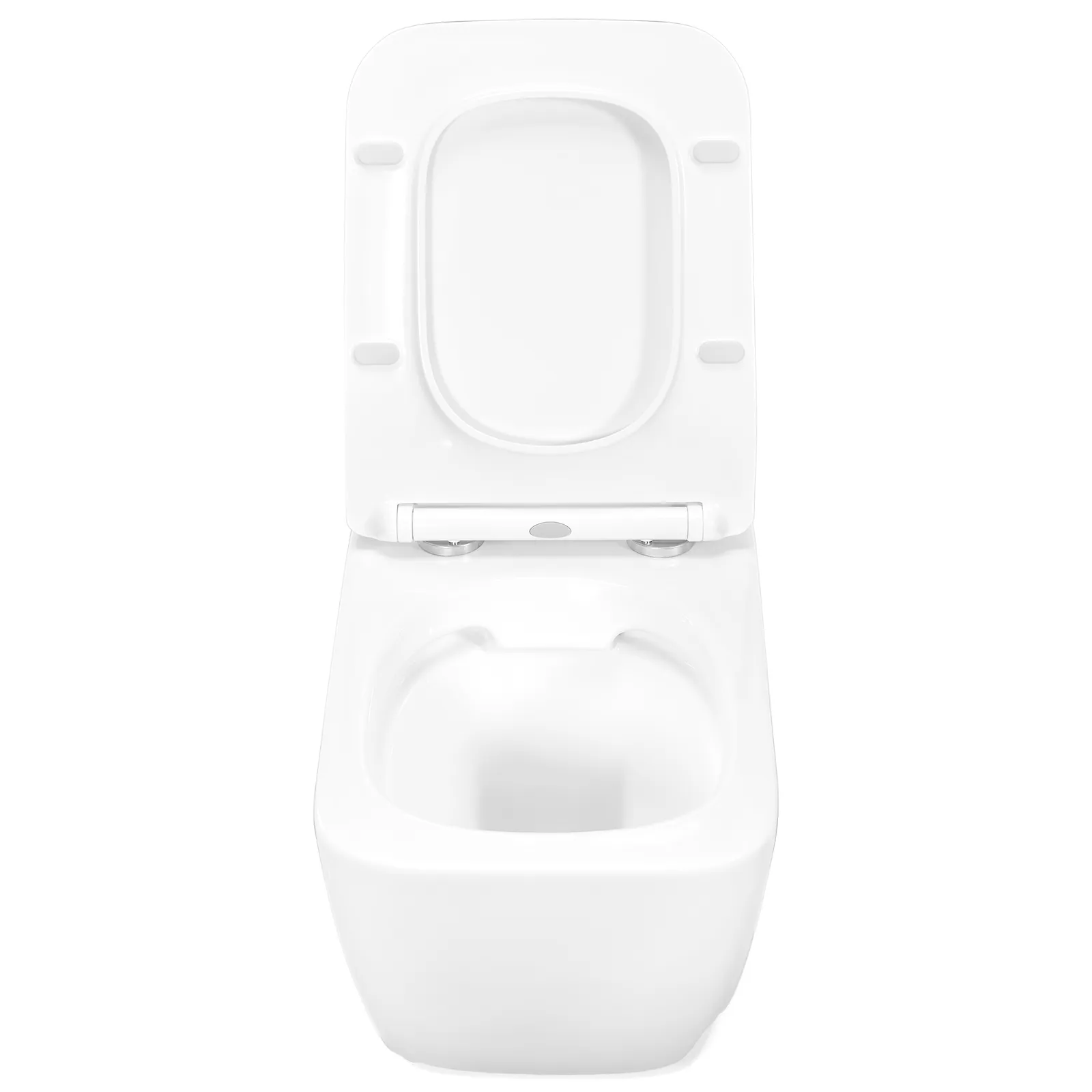 Vas wc suspendabil culoare alb model Martin Slim Rimless Duroplast - Rea [8]