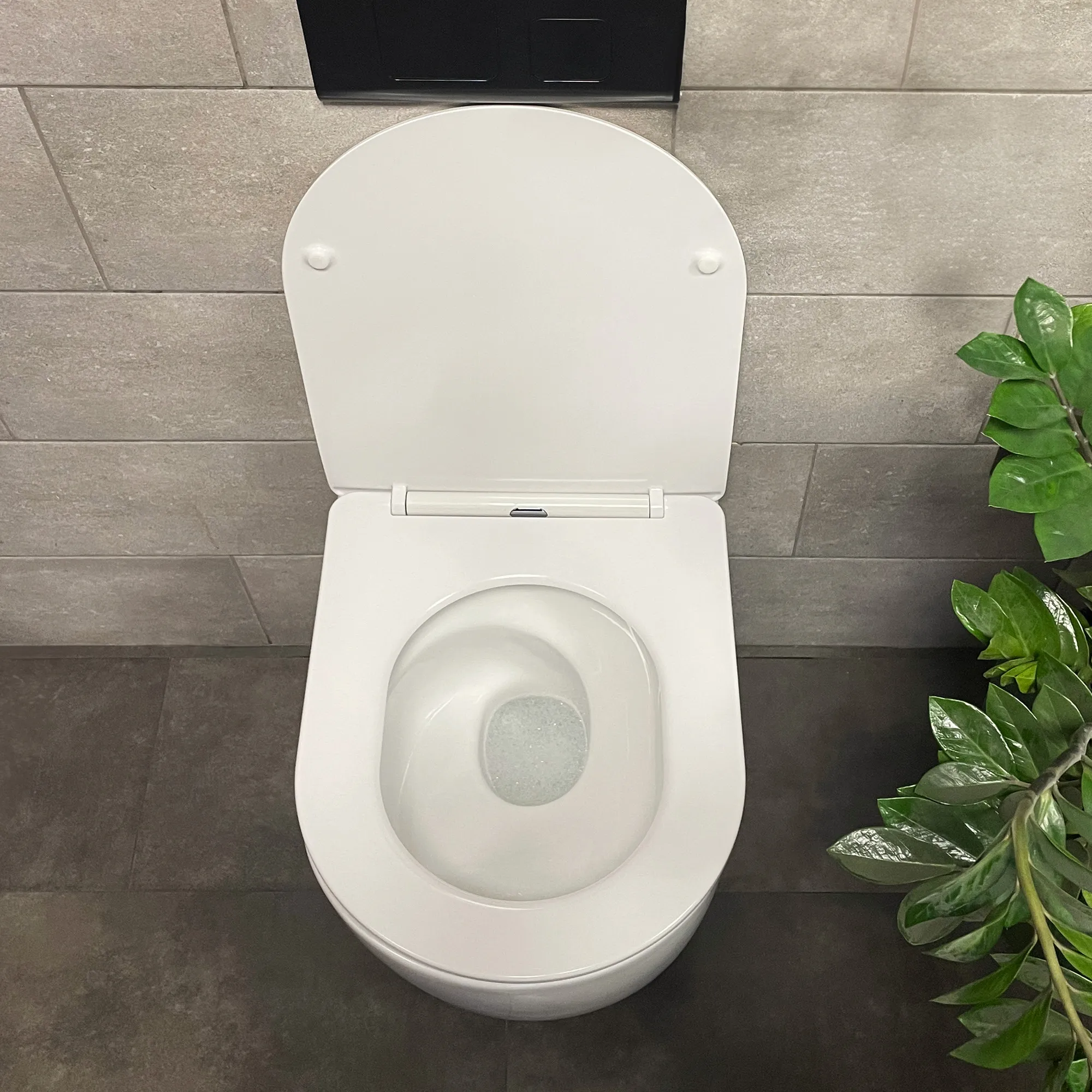 Vas wc suspendabil culoare alb model Carlo Eddy Tornado Rimless Flat - Rea [3]