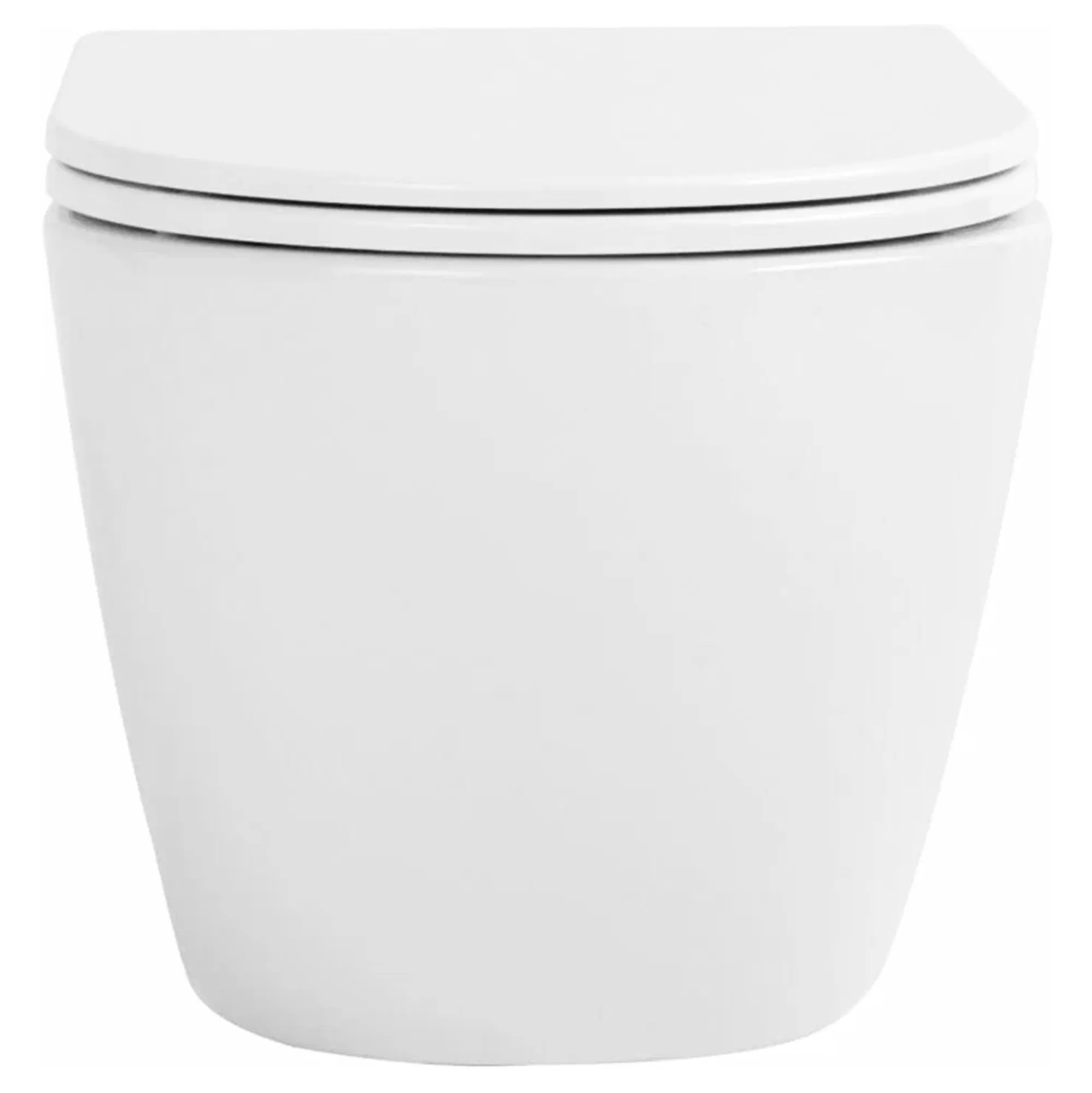 Vas wc suspendabil culoare alb model Carlo Mini Tornado Rimless Flat Pro - Rea [3]
