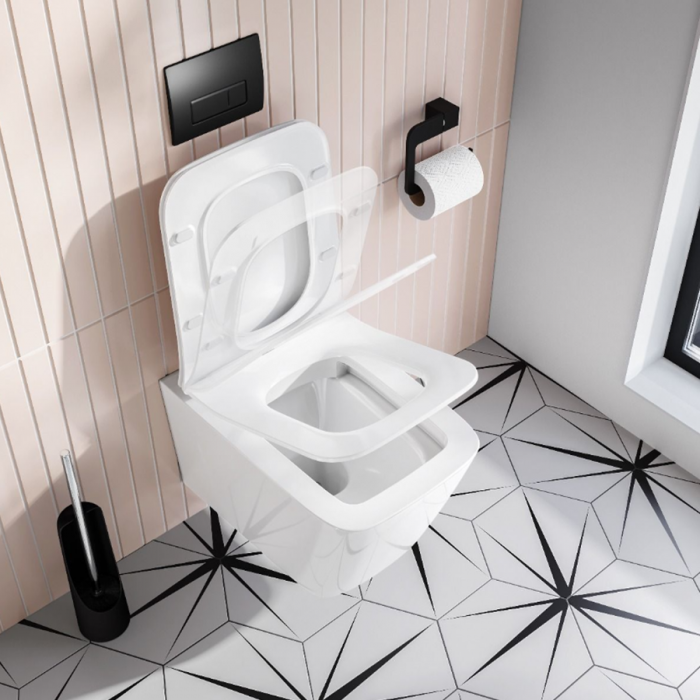 Vas wc suspendabil culoare alb model Imperia 2 Rimless White - Veldman [4]