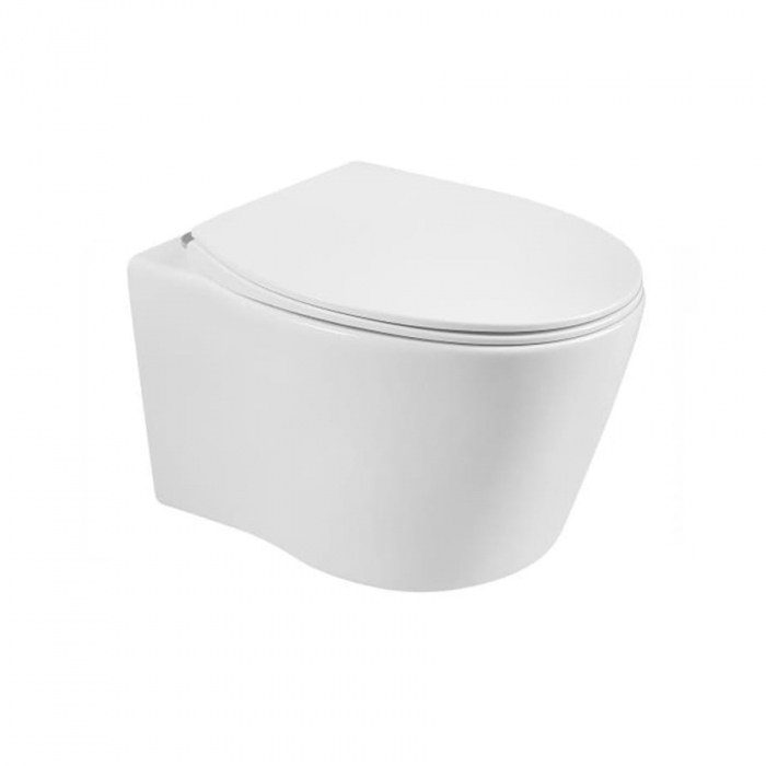 Vas wc suspendabil culoare alb model Alba Rimless White - Veldman [2]