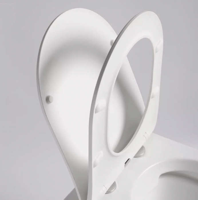 Vas wc suspendabil culoare alb model Vera Rimless White - Veldman [4]