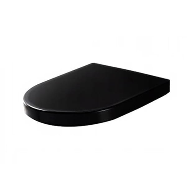 Vas wc  suspendabil culoare neagră model Vera Rimless Black - Veldman [7]