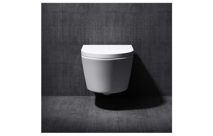 Vas wc suspendabil culoare alb model Sonata Rimless White - Veldman [2]