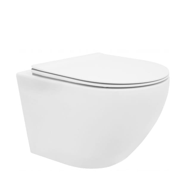 Vas wc suspendabil culoare alb model Vito Rimless White - Veldman [2]