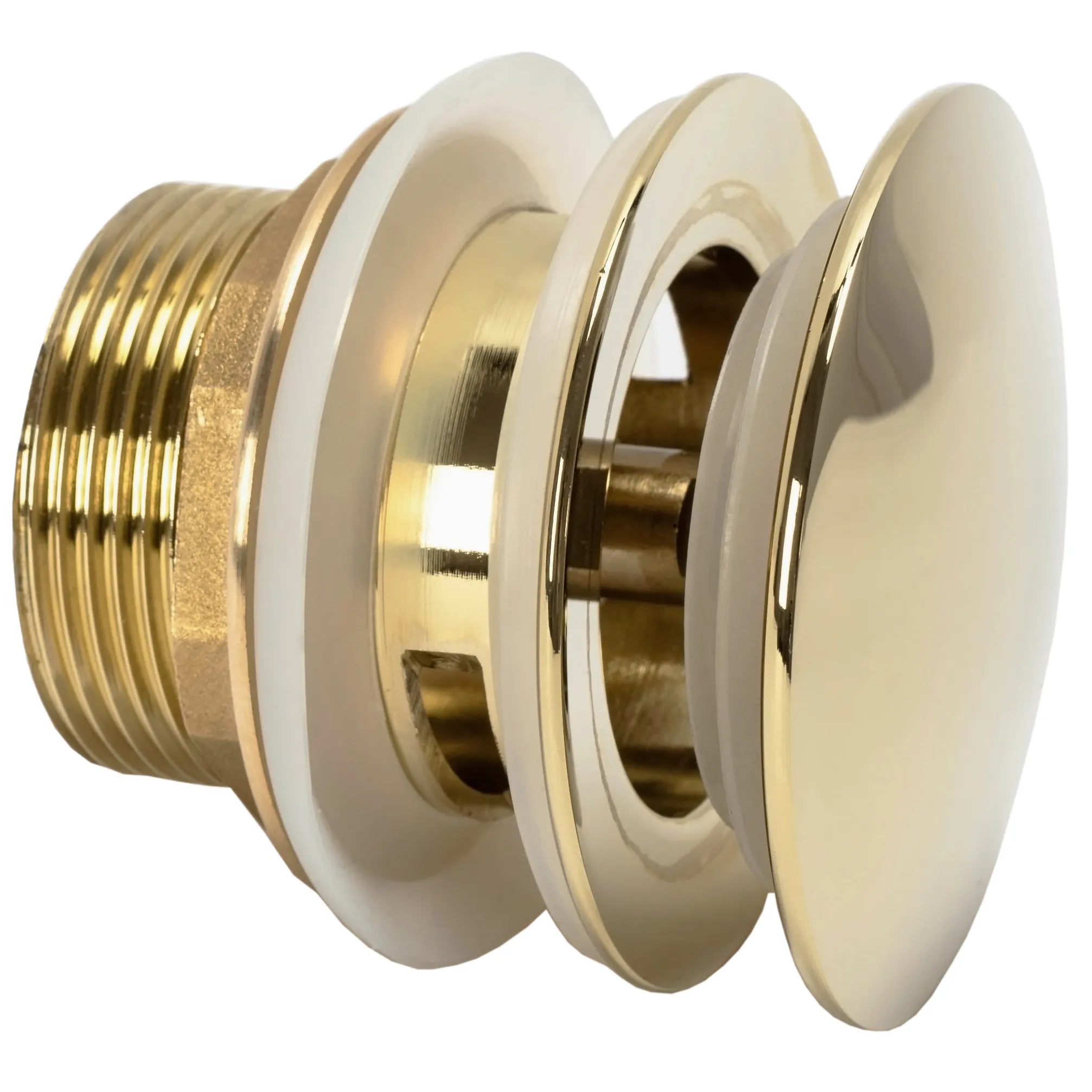 Dop pentru cadă universal culoare auriu cu închidere click-clack model Ventil Gold [2]
