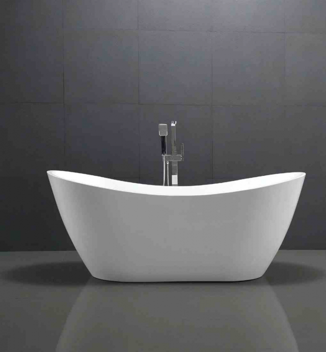 Cadă freestanding formă ovală 160x80x72 cm culoare albă model Ferrano [2]