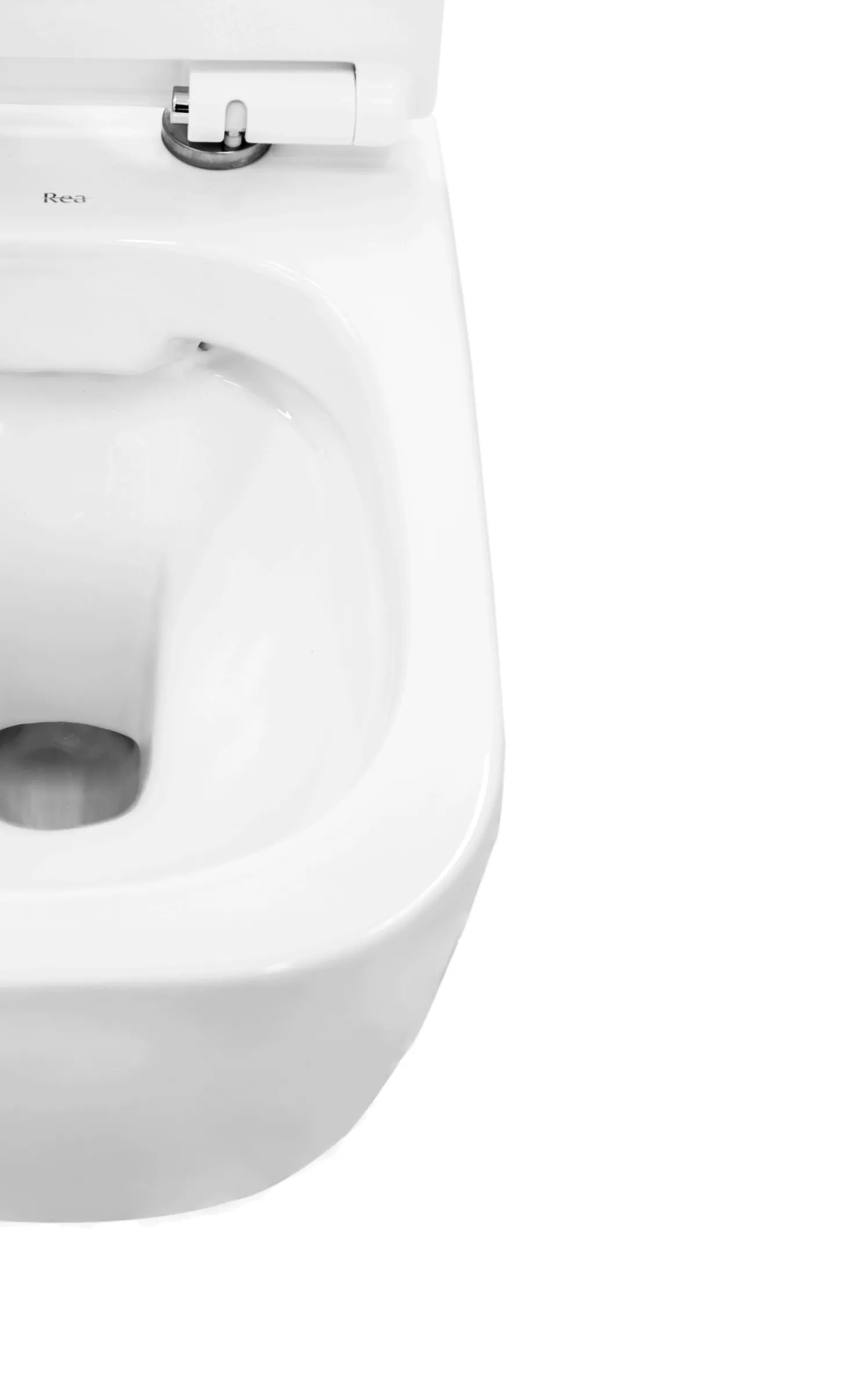 Vas wc suspendabil culoare alb model Mateo Rimless Duroplast Slim - Rea [8]