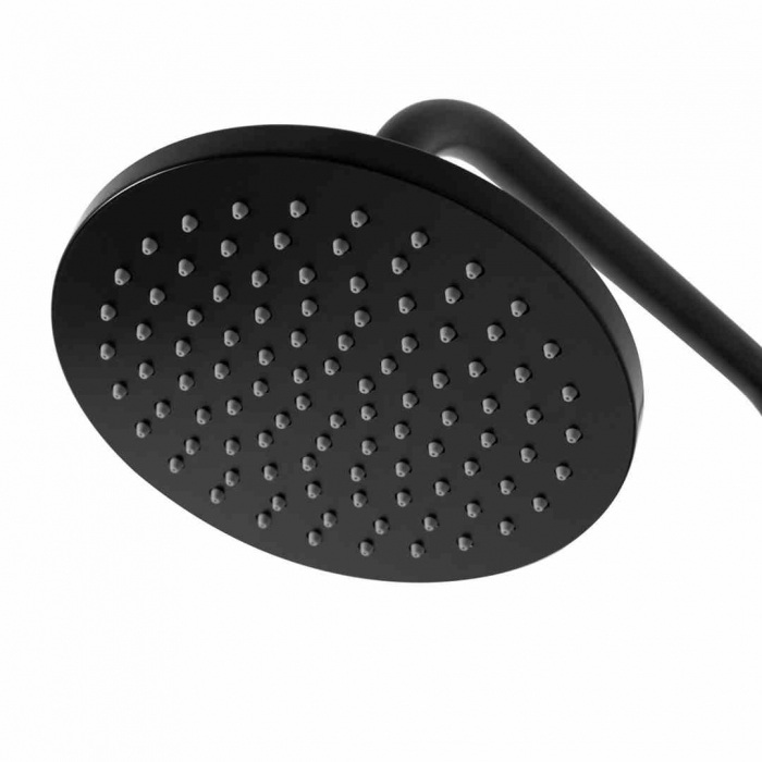 Set de duș culoare neagră înălțime 100 cm material alamă/ABS model Luis Black [7]