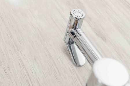 Baterie bideu culoare crom înălțime 11 cm material alamă model Loop Chrome [5]
