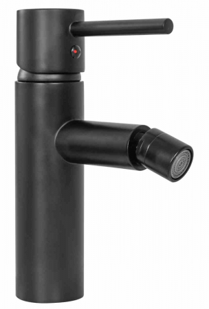 Baterii bideu - Baterie bideu culoare neagră înălțime 18.5 cm material alamă model Tess Black