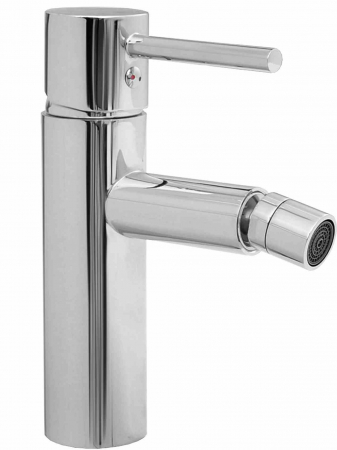 Baterii bideu - Baterie bideu culoare crom înălțime 18 cm material alamă model Tess Chrome