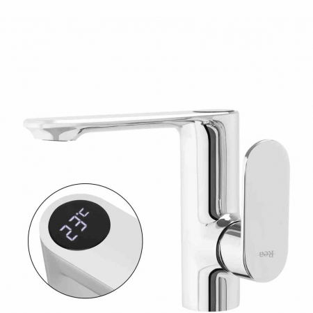 Baterii chiuvetă - Baterie lavoar culoare crom înălțime 15 cm material alamă model Mils Chrome