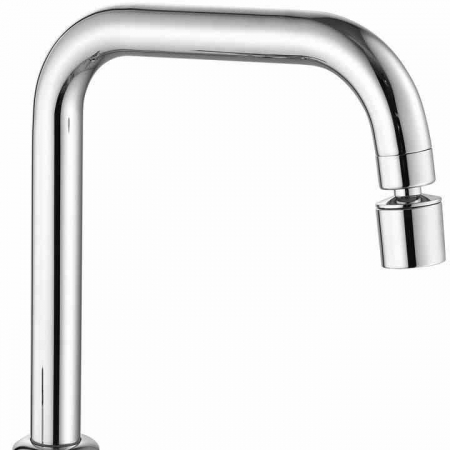 Baterie bucătărie culoare crom înălțime 33 cm material alamă model Polo Chrome [1]