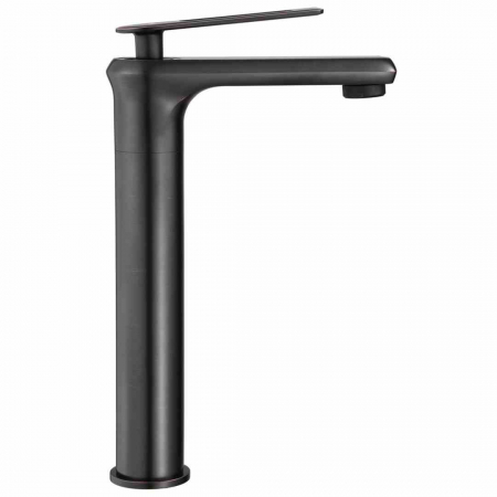 Baterie chiuvetă culoare neagră înălțime 26 cm material alamă model Blade Old Black High [2]