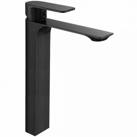Baterii chiuvetă - Baterie chiuvetă culoare neagră înălțime 29 cm material alamă model Urban Black High