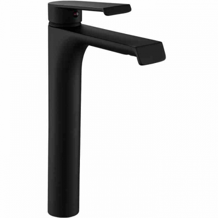 Baterii chiuvetă - Baterie chiuvetă culoare neagră înălțime 28 cm material alamă model Hass Black High