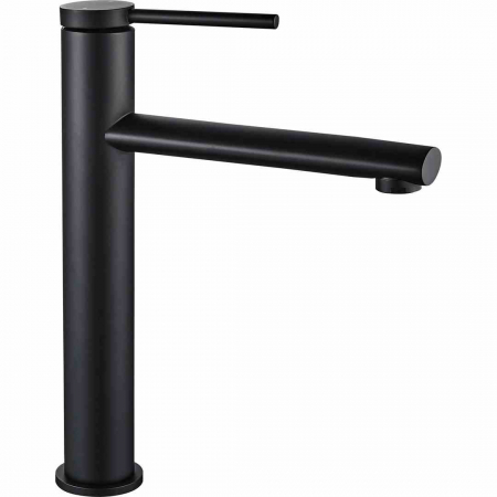 Baterii chiuvetă - Baterie chiuvetă culoare neagră înălțime 27 cm material alamă model Oval Black High
