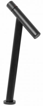 Baterii chiuvetă - Baterie lavoar culoare neagră înălțime 40.5 cm material alamă model Zen Black