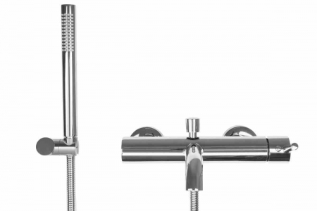 Baterie cadă culoare crom înălțime 4.5 cm material alamă model Lungo Chrome [2]