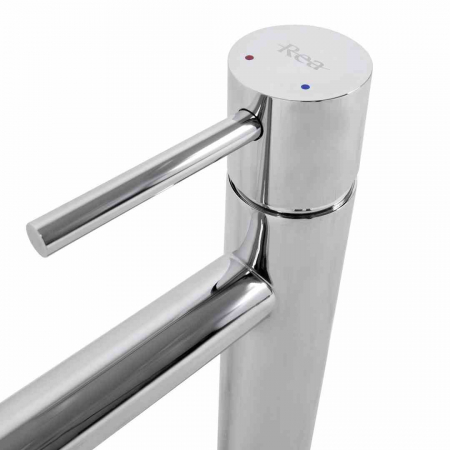 Baterie chiuvetă culoare crom înălțime 31.5 cm material alamă model Tess Chrome High [5]