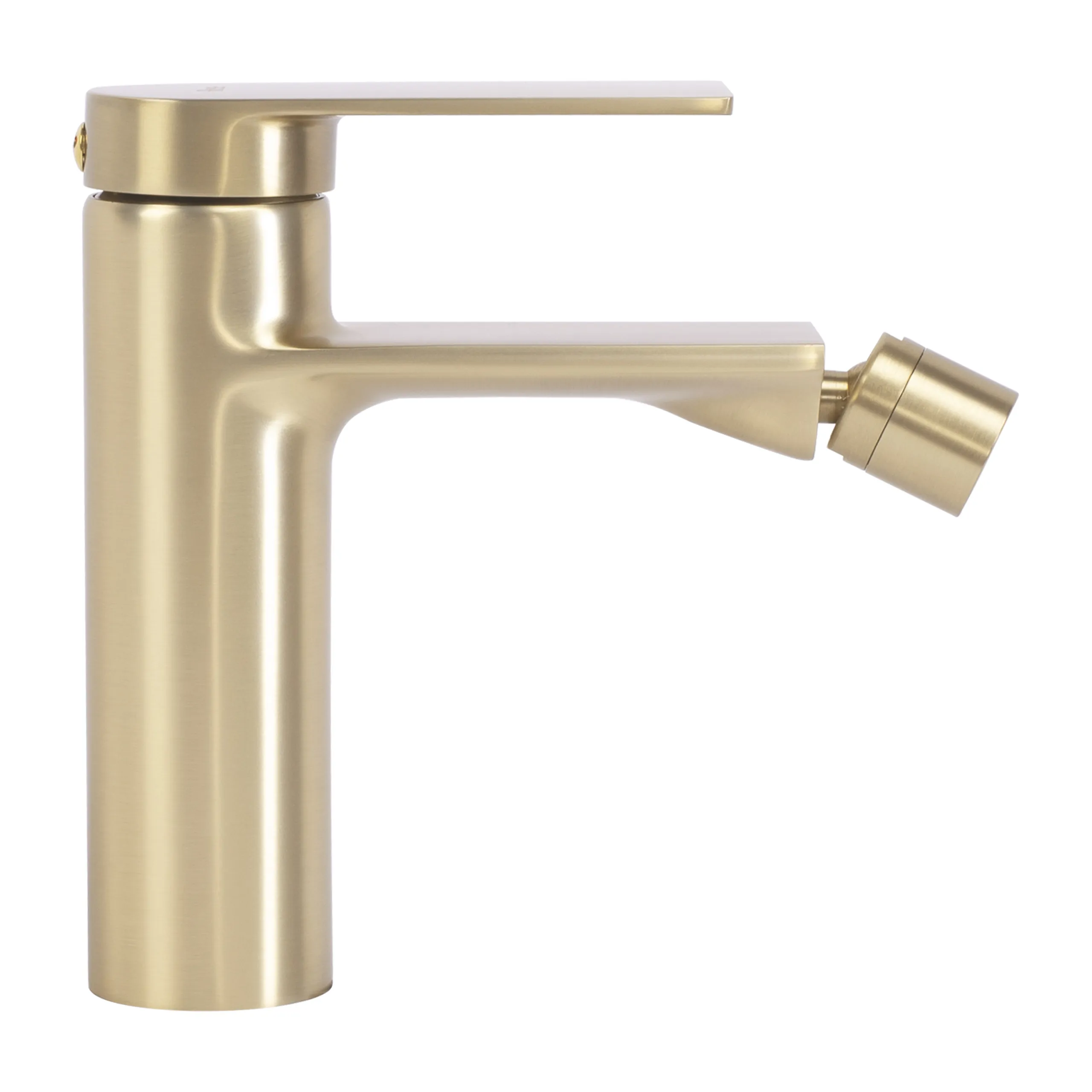 Baterie bideu culoare auriu periat înălțime 14 cm material alamă model Storm Brush Gold [1]