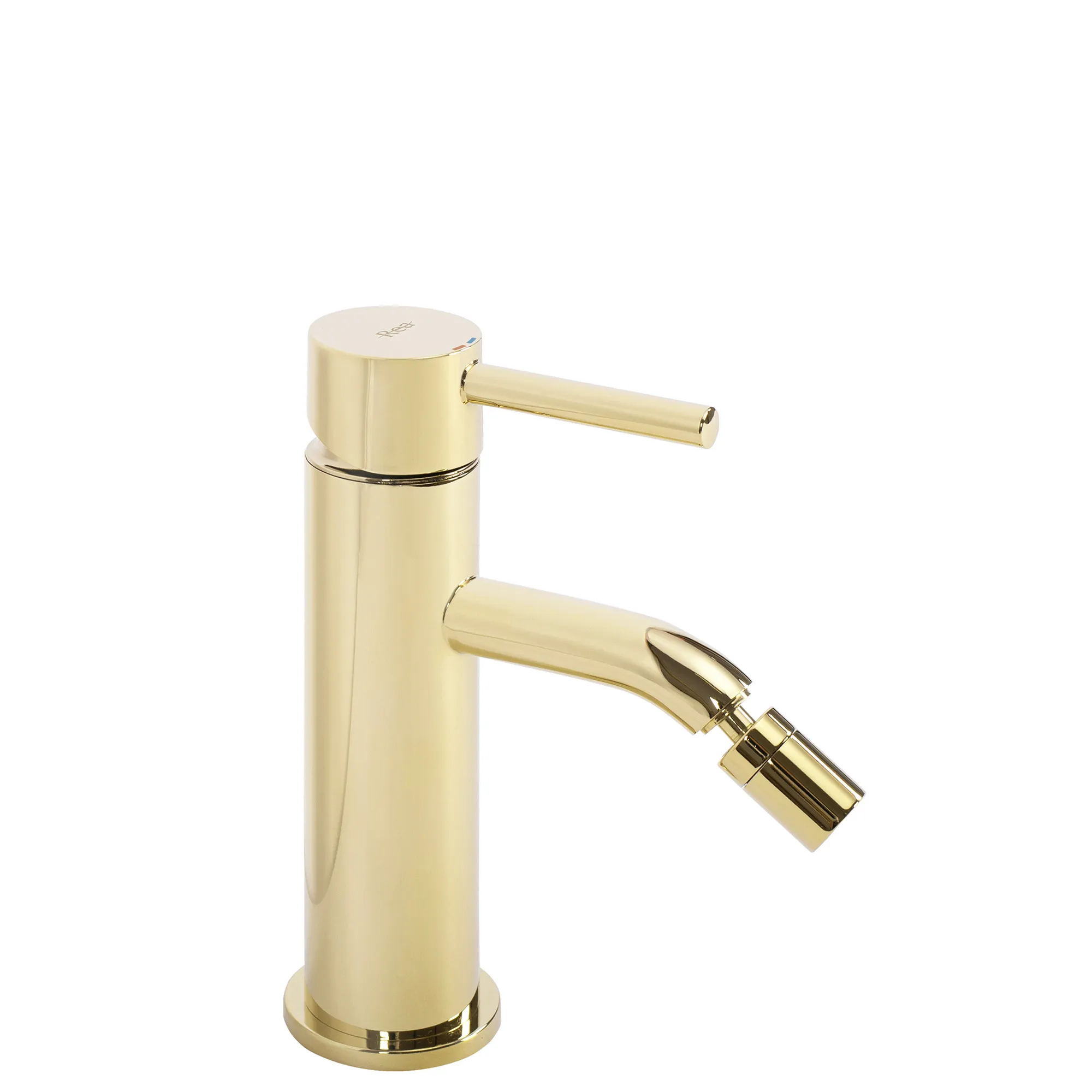 Baterie bideu culoare auriu înălțime 17 cm material alamă model Lungo Gold [3]