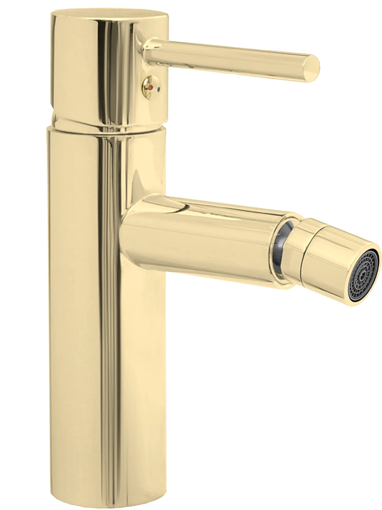 Baterii bideu - Baterie bideu culoare auriu înălțime 18.5 cm material alamă model Tess Gold