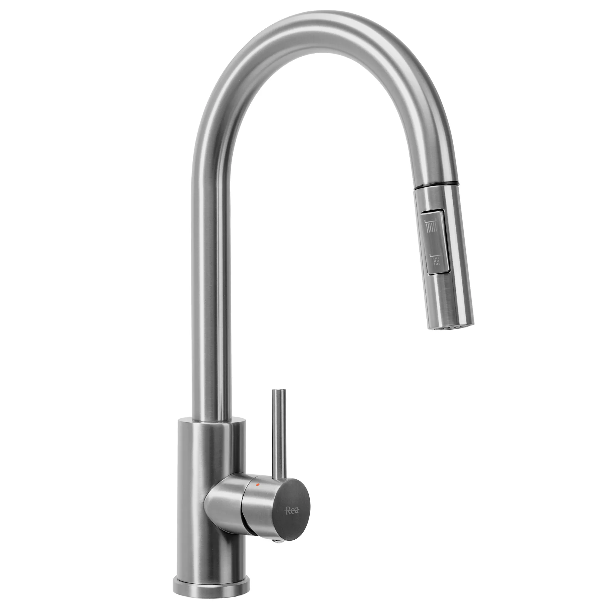 Baterii bucătărie - Baterie bucătărie culoare crom periat înălțime 39 cm material alamă model Fresh Brushed Chrome