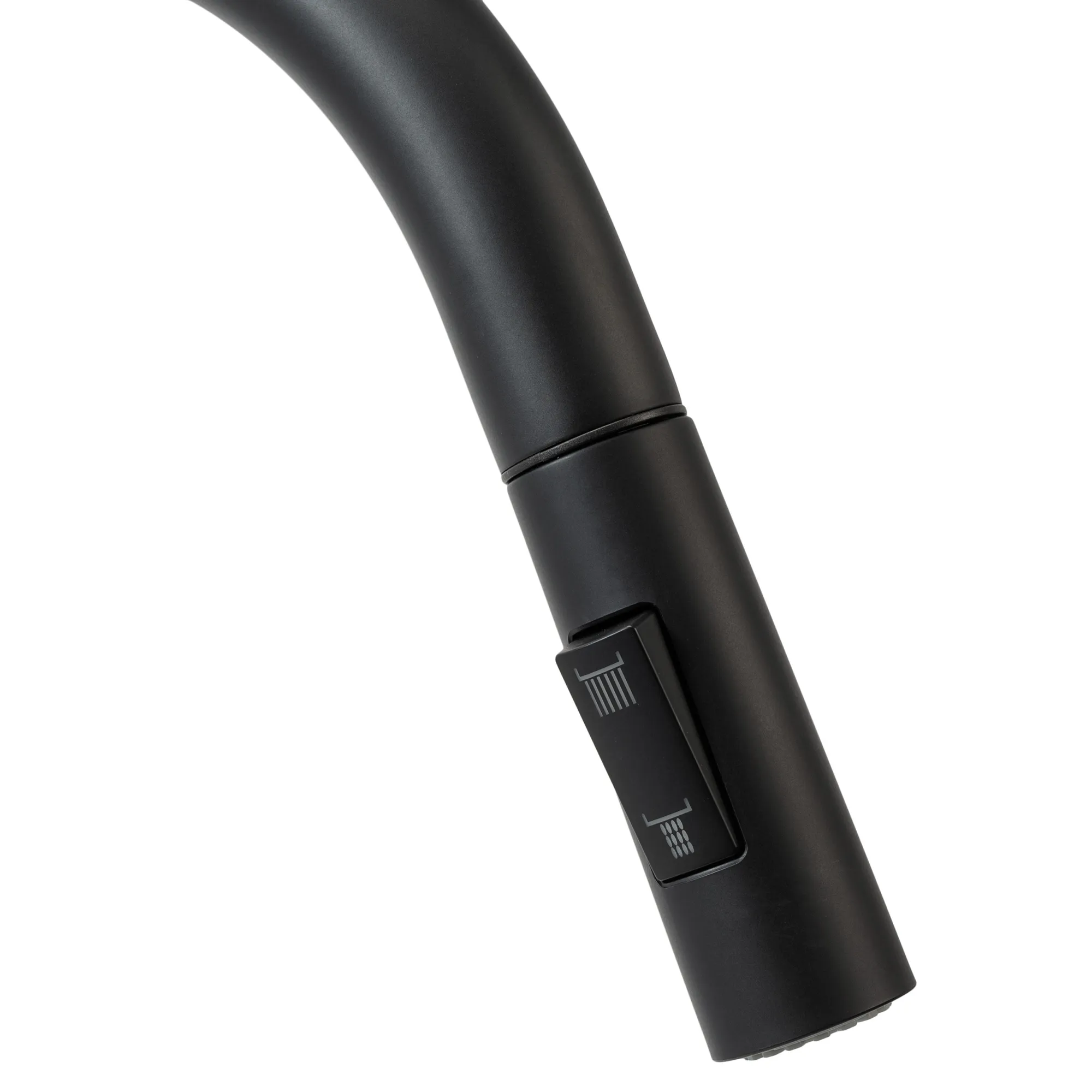 Baterie bucătărie culoare negru mat înălțime 39 cm material alamă model Fresh Black Mat [6]