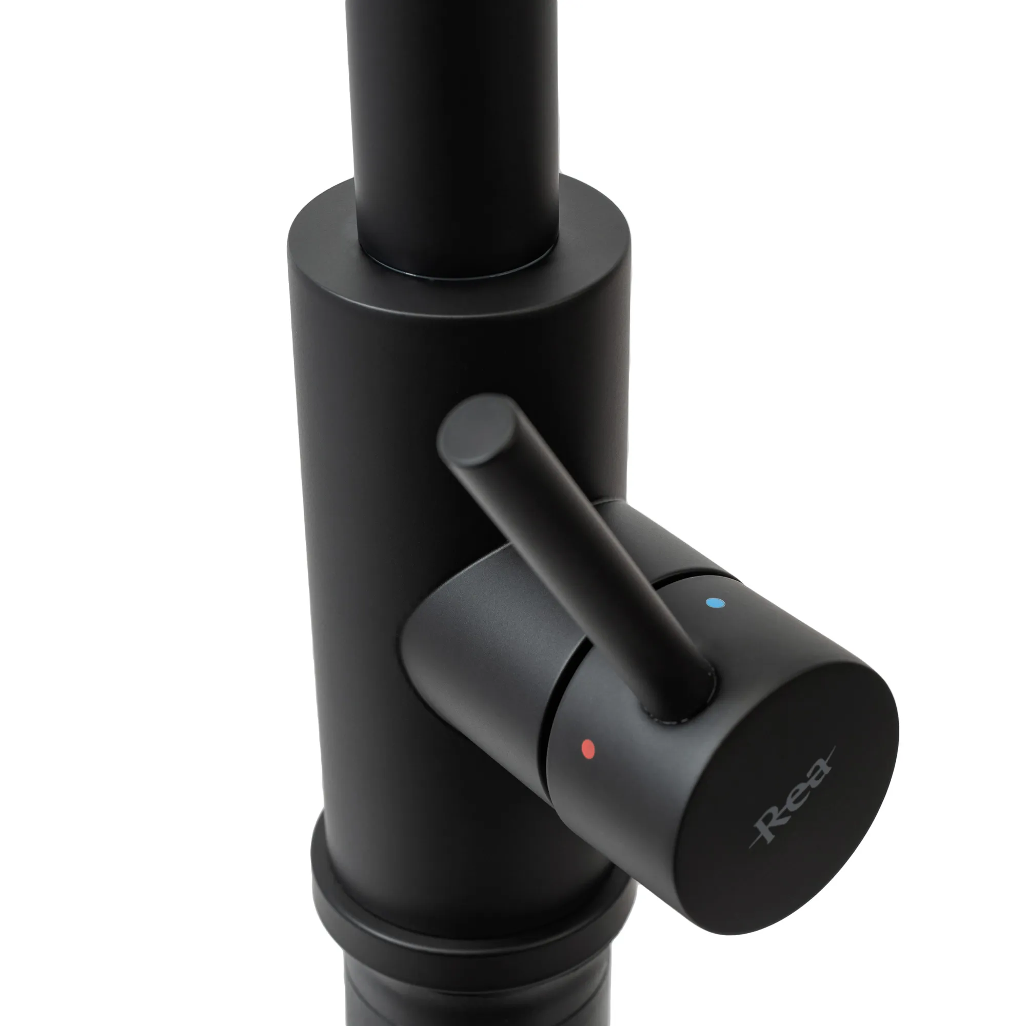 Baterie bucătărie culoare negru mat înălțime 39 cm material alamă model Fresh Black Mat [3]