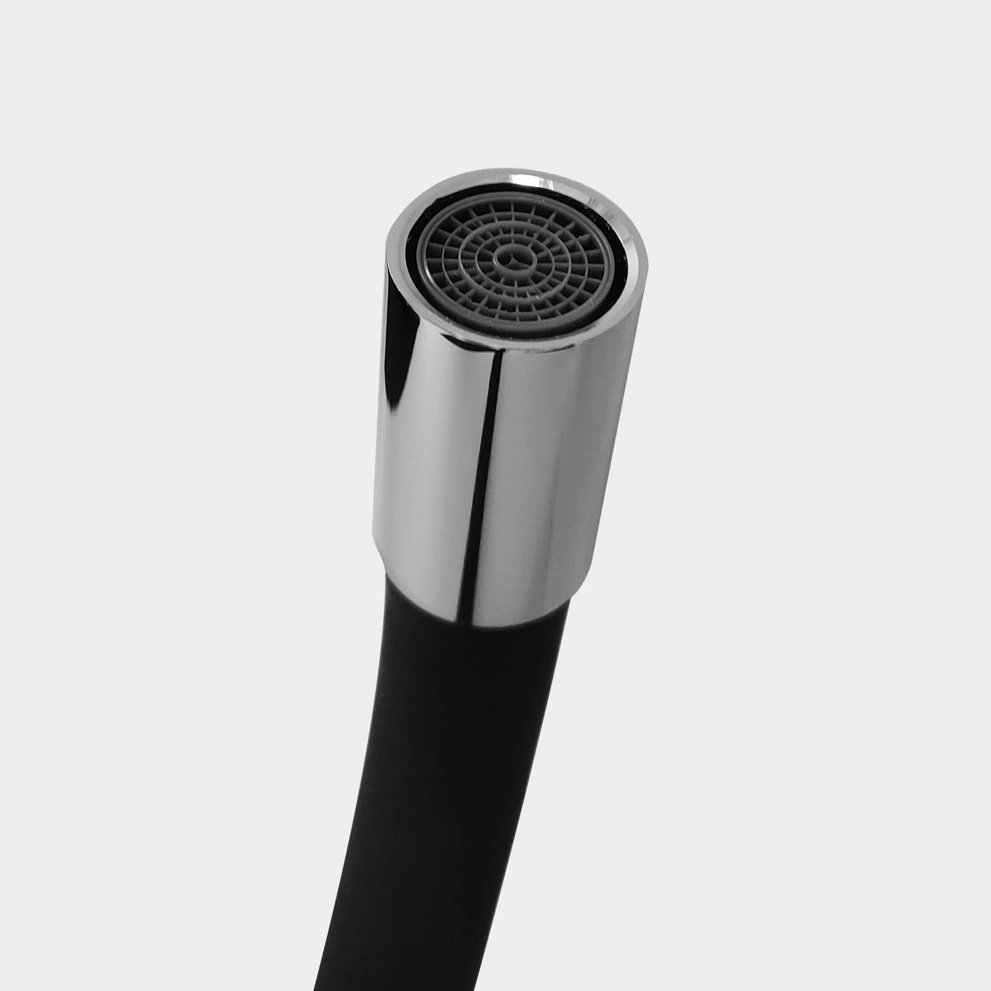 Baterie bucătărie culoare crom înălțime 57 cm material alamă model Lupi Black [3]