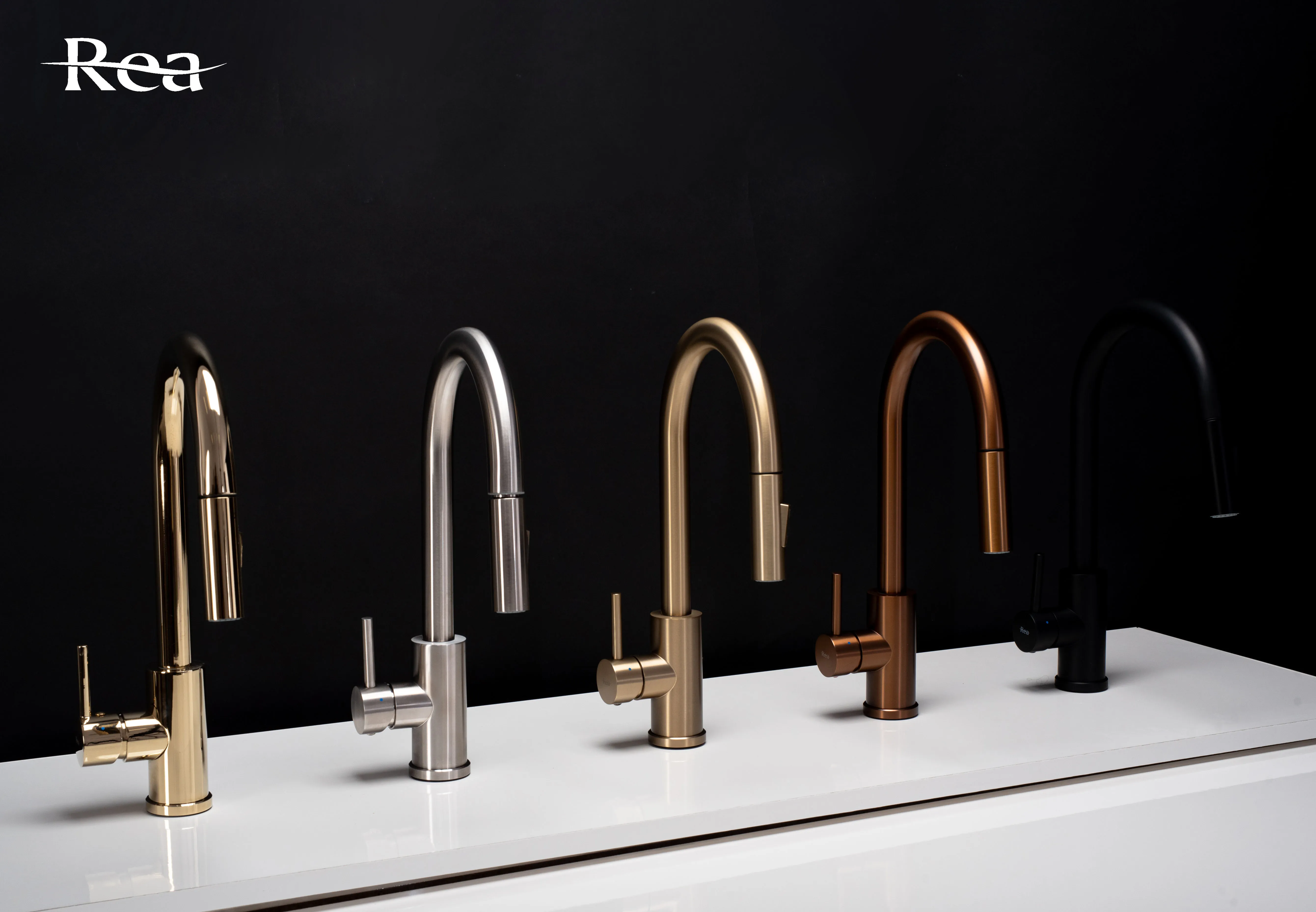 Baterie bucătărie finisaj cupru periat înălțime 39 cm material alamă model Fresh Brushed Copper [4]