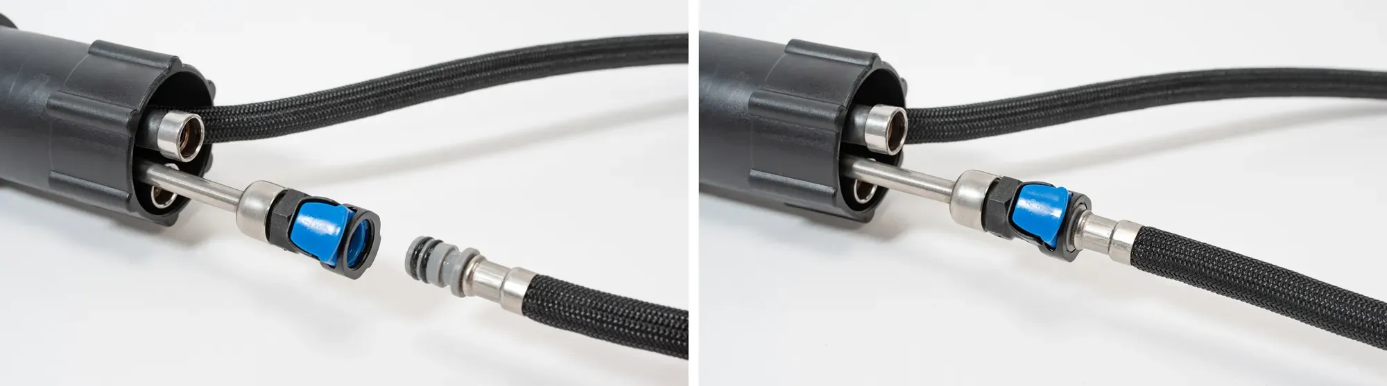 Baterie bucătărie culoare negru mat înălțime 43 cm material alamă model Mild Black Mat [7]