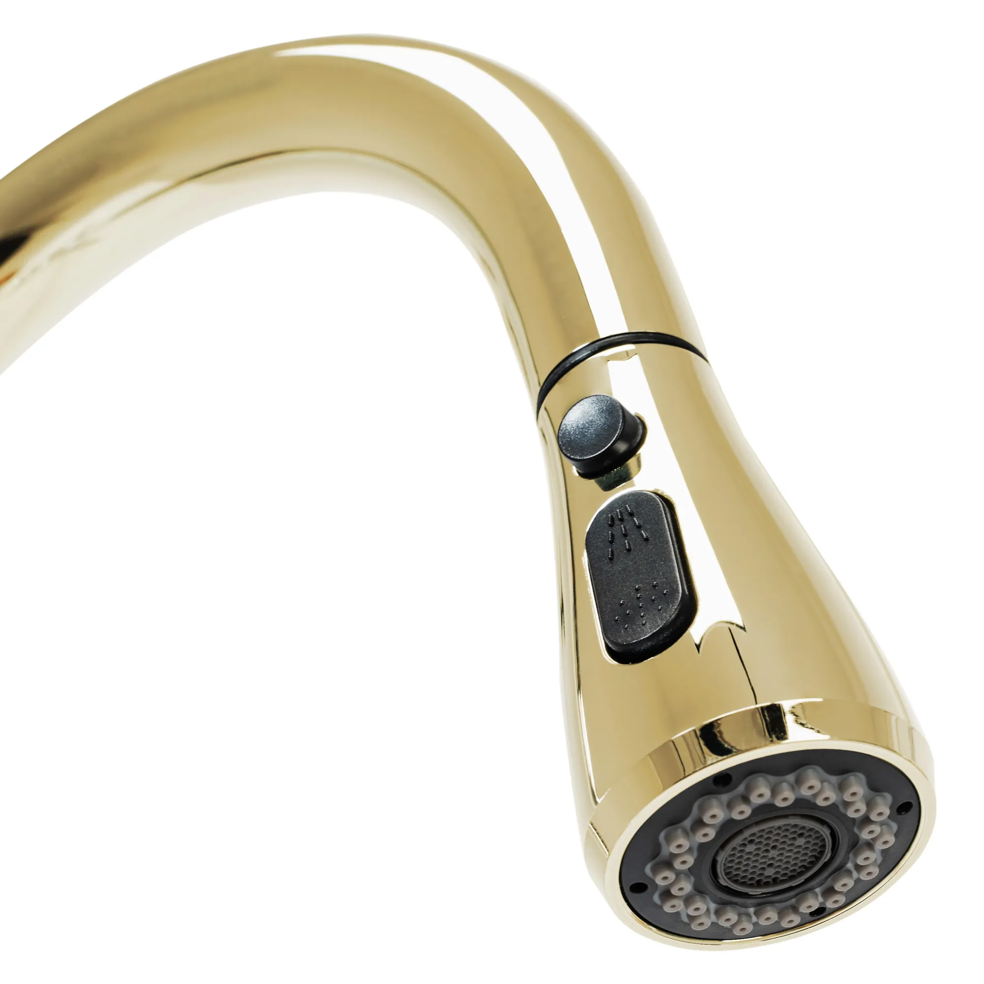 Baterie bucătărie culoare auriu înălțime 43 cm material alamă model Mild Gold [3]