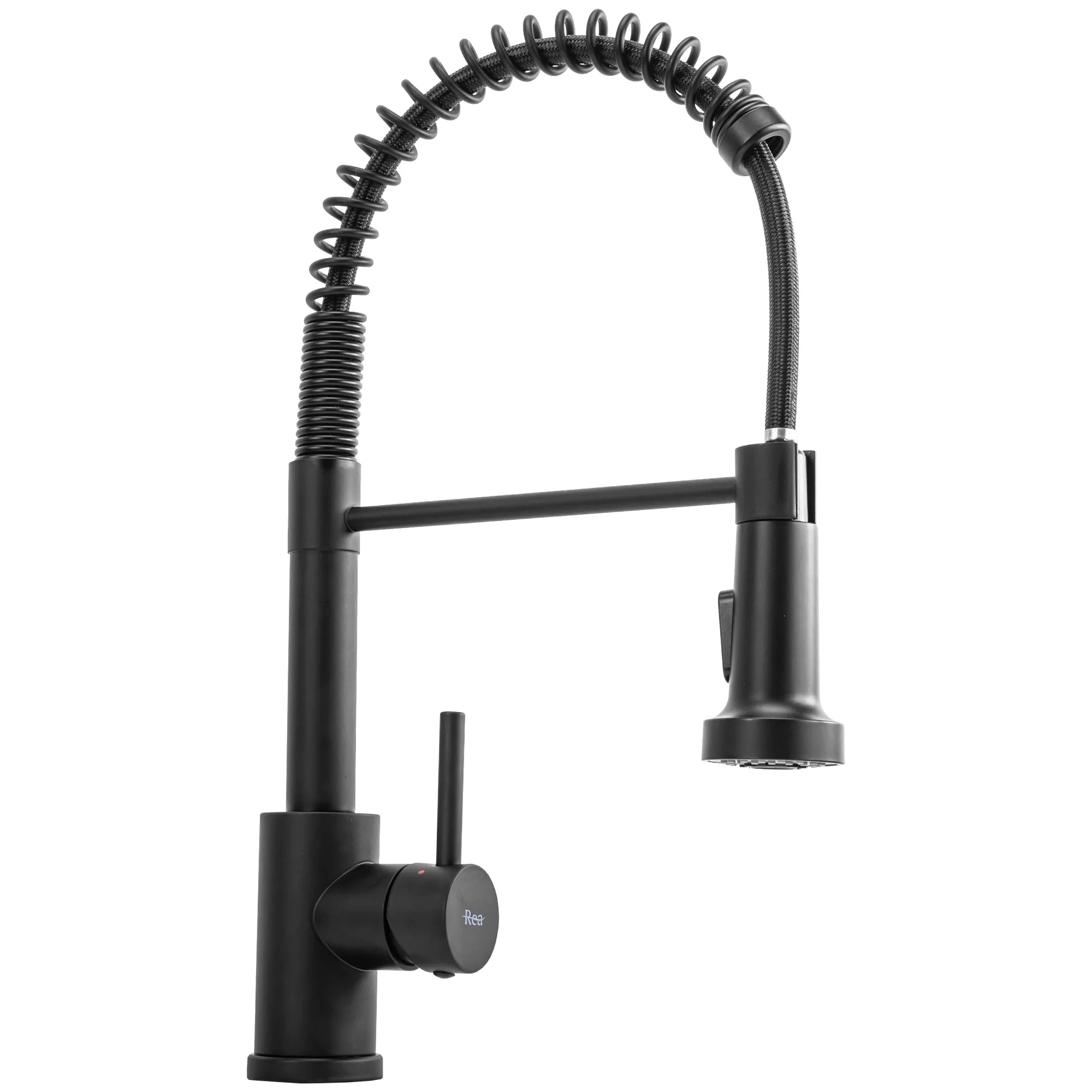 Baterii bucătărie - Baterie bucătărie culoare neagră înălțime 42 cm material alamă model Colin Black