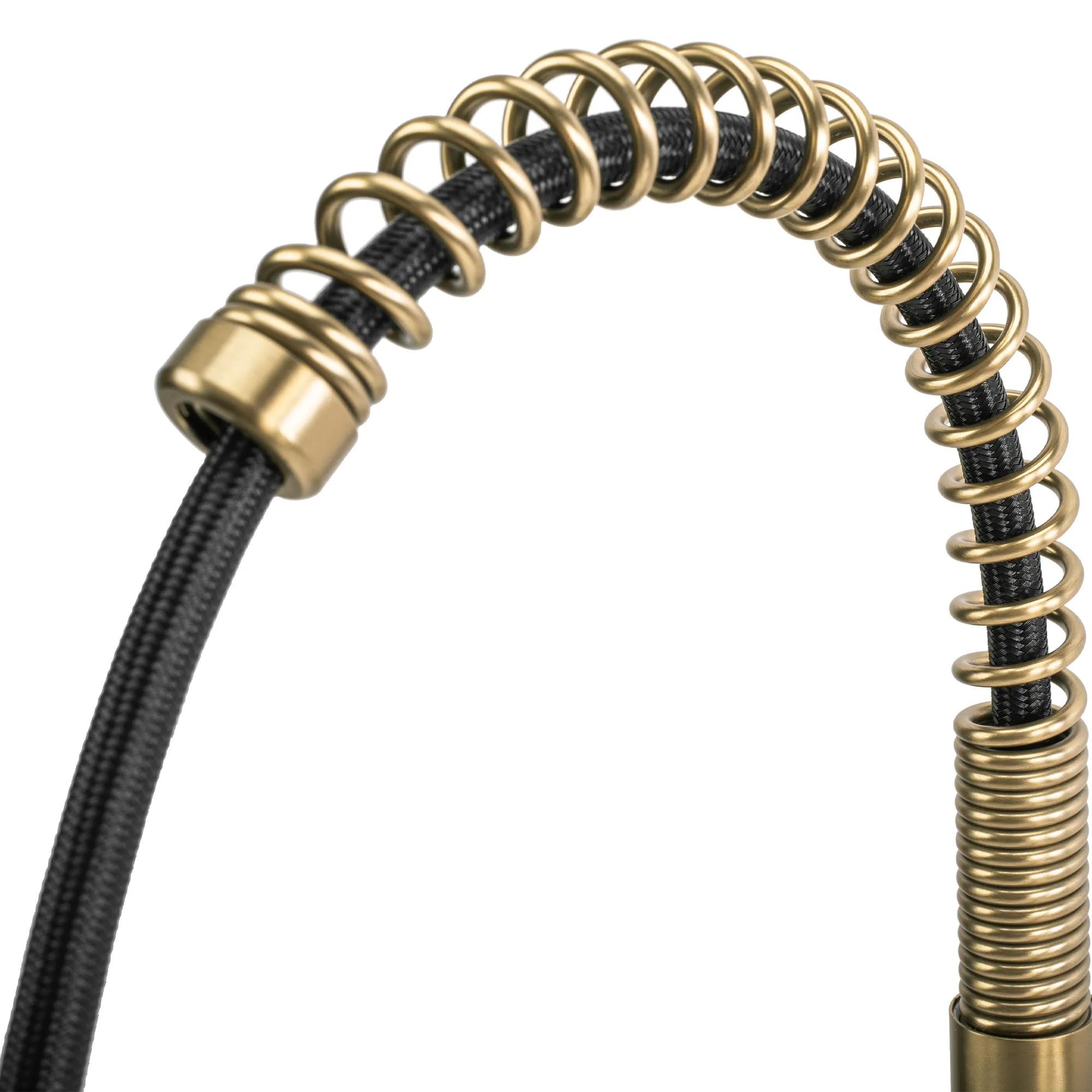 Baterie bucătărie culoare auriu periat înălțime 42 cm material alamă model Colin Brushed Gold [8]