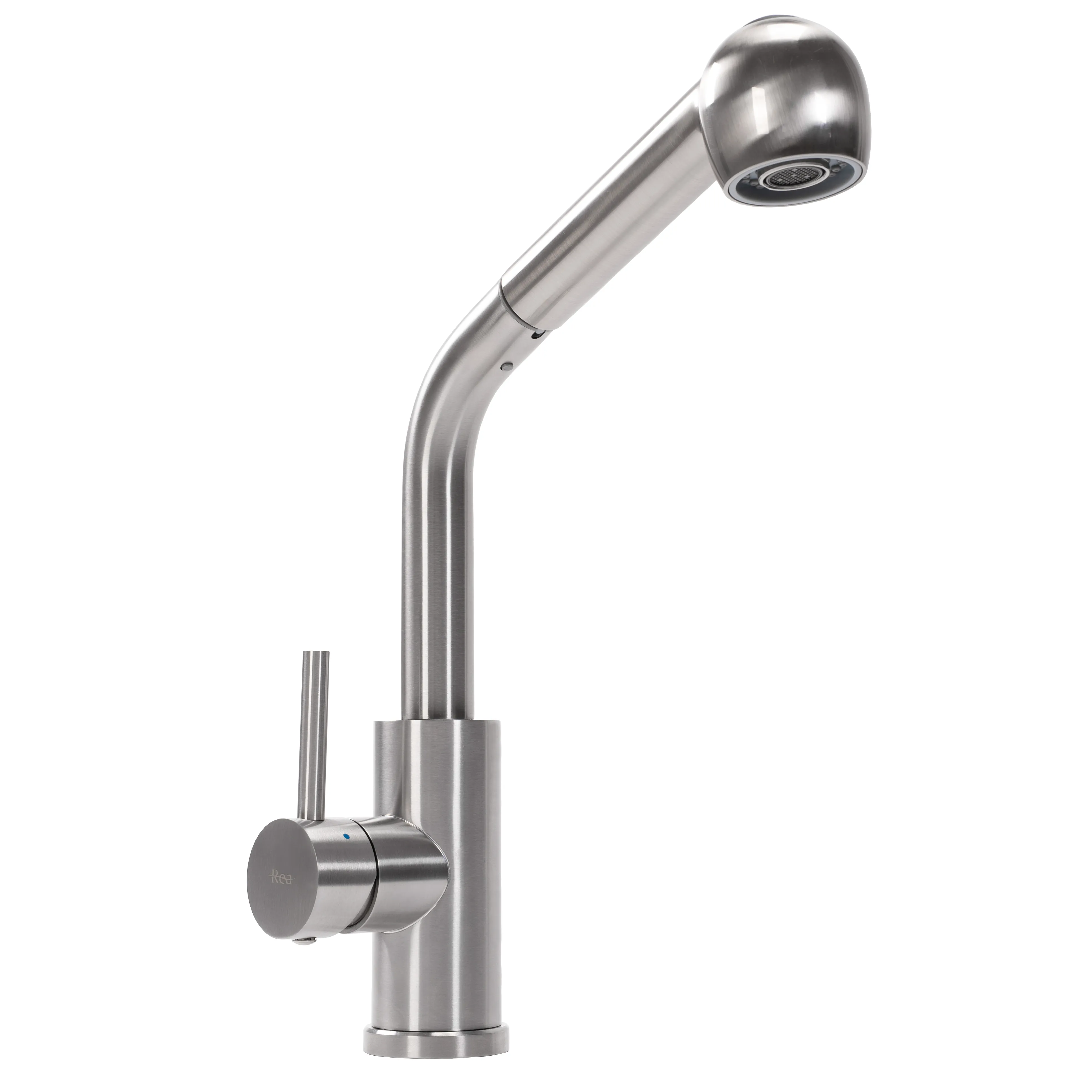 Baterii bucătărie - Baterie bucătărie culoare crom periat înălțime 34 cm material alamă model Troy Chrome Brushed